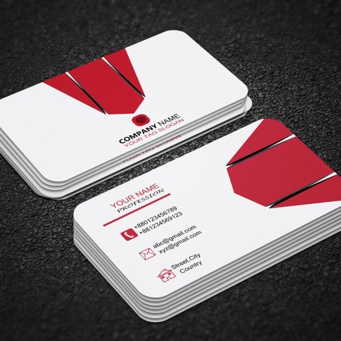 Round Corners Business Cards