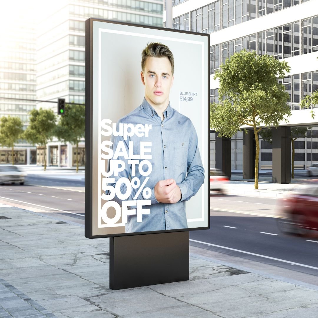 Large Posters Per Square Foot