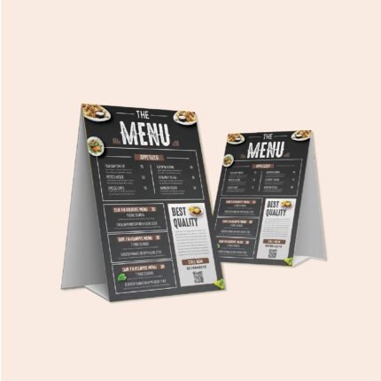 14pt Table Tents